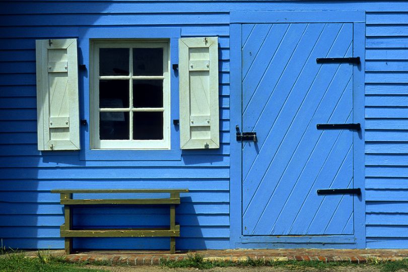Ft. Morgan Blue Door, Ft. Morgan, AL